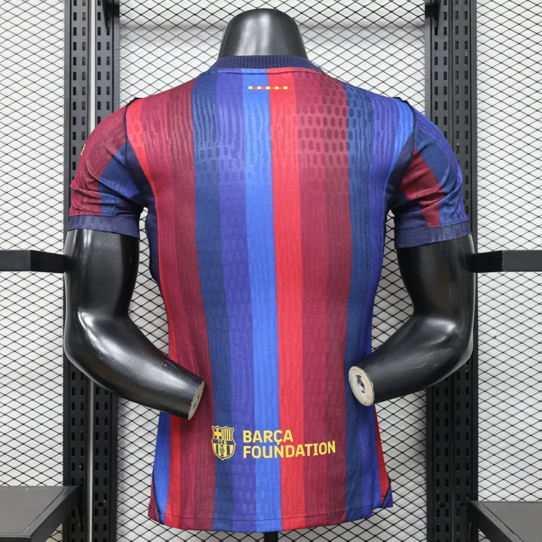 Barcelona 2026/27 Home Football Jersey back view