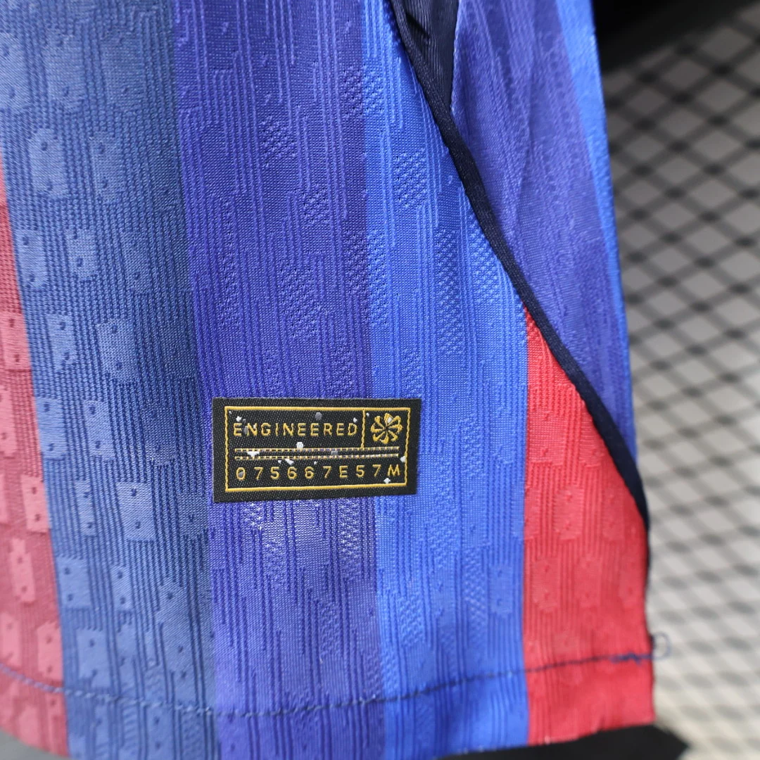 Barcelona 2026/27 Home Football Jersey detail 3 view
