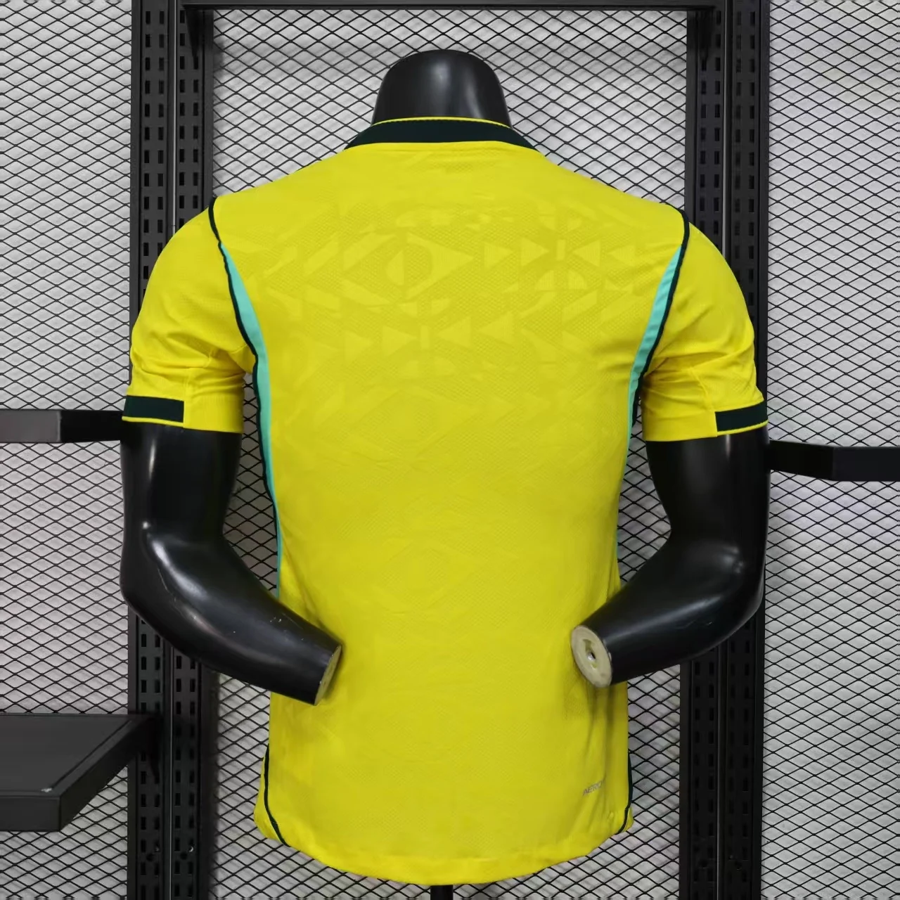 Brazil 2026 Home Football Jersey back view