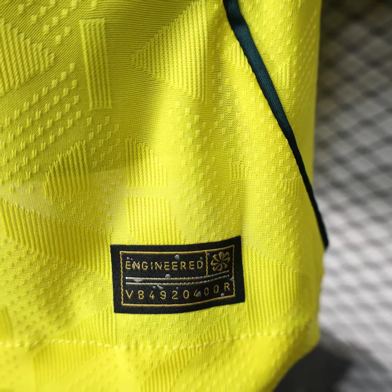 Brazil 2026 Home Football Jersey detail 3 view