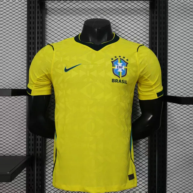 Brazil 2026 Home Football Jersey front view