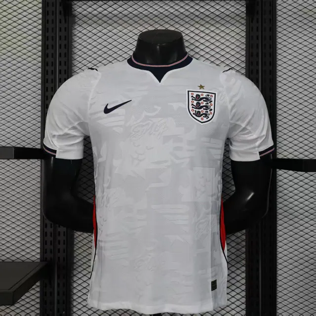 England 2026 Home Football Jersey front view