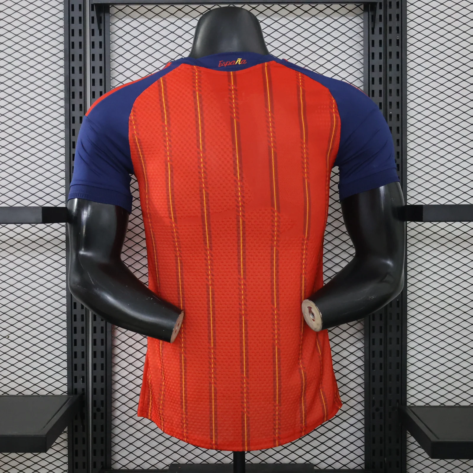 Spain 2026 Home Football Jersey back view