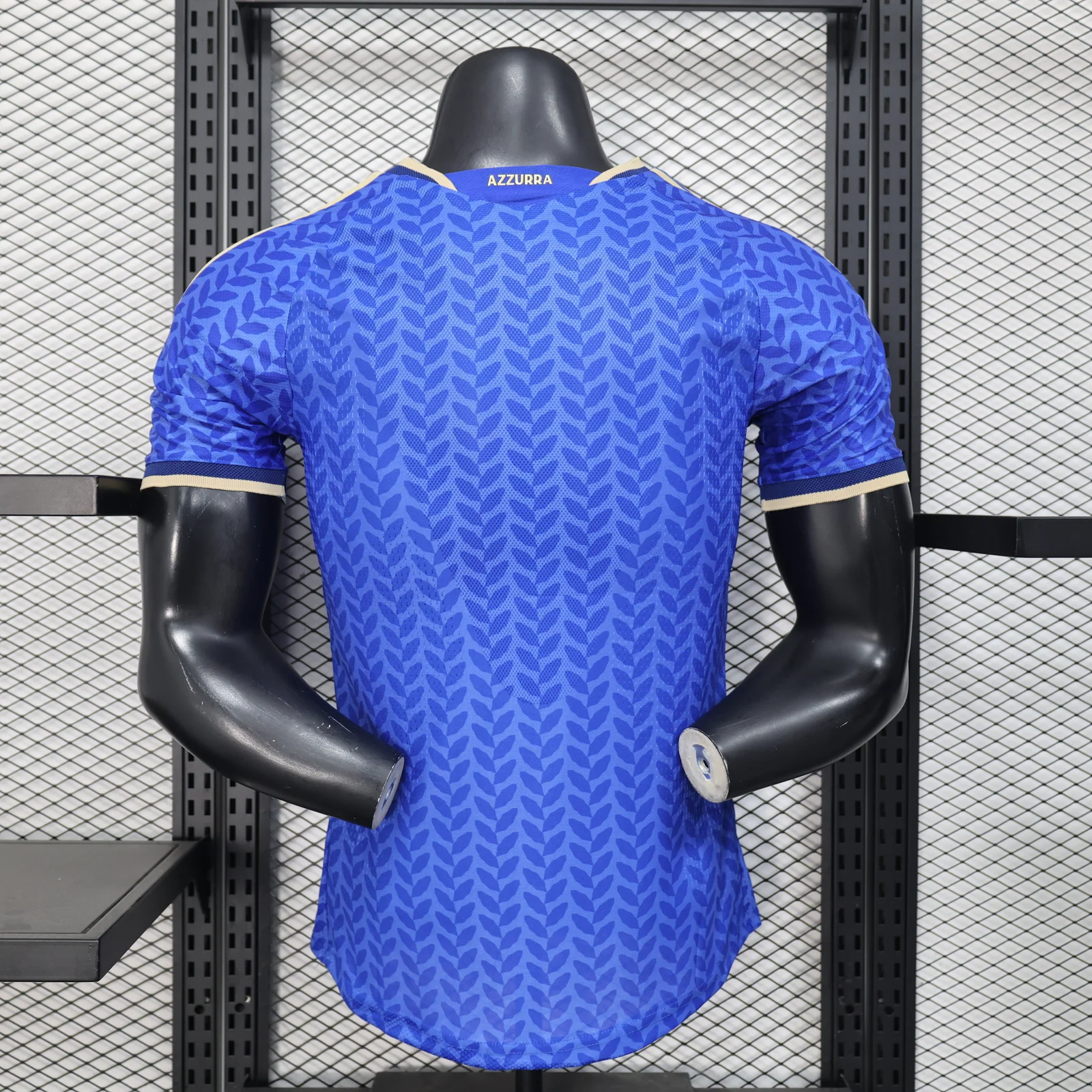 Italy 2026 Home Football Jersey back view