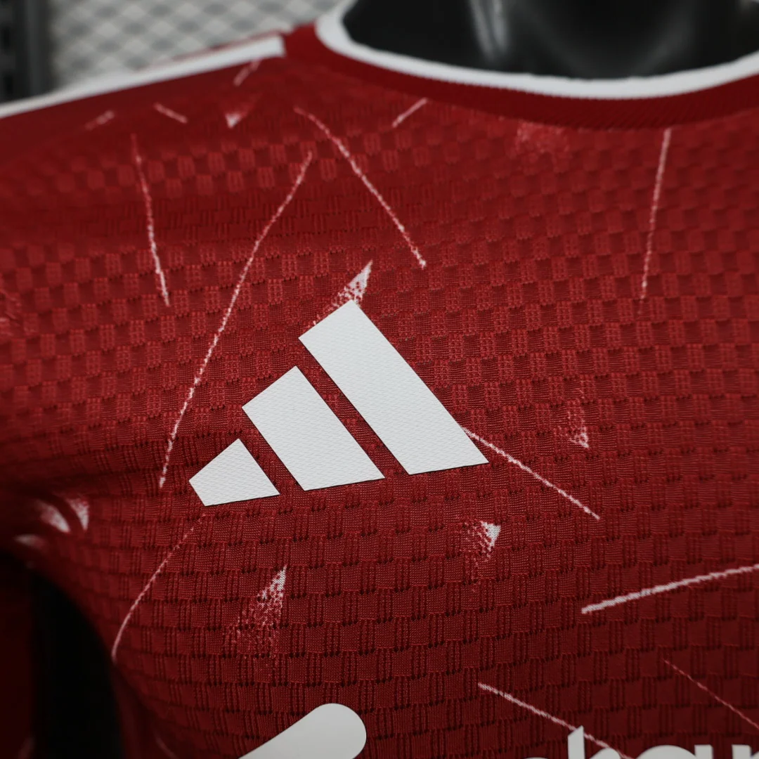Liverpool 2026/27 Home Football Jersey – Long Sleeve detail 2 view