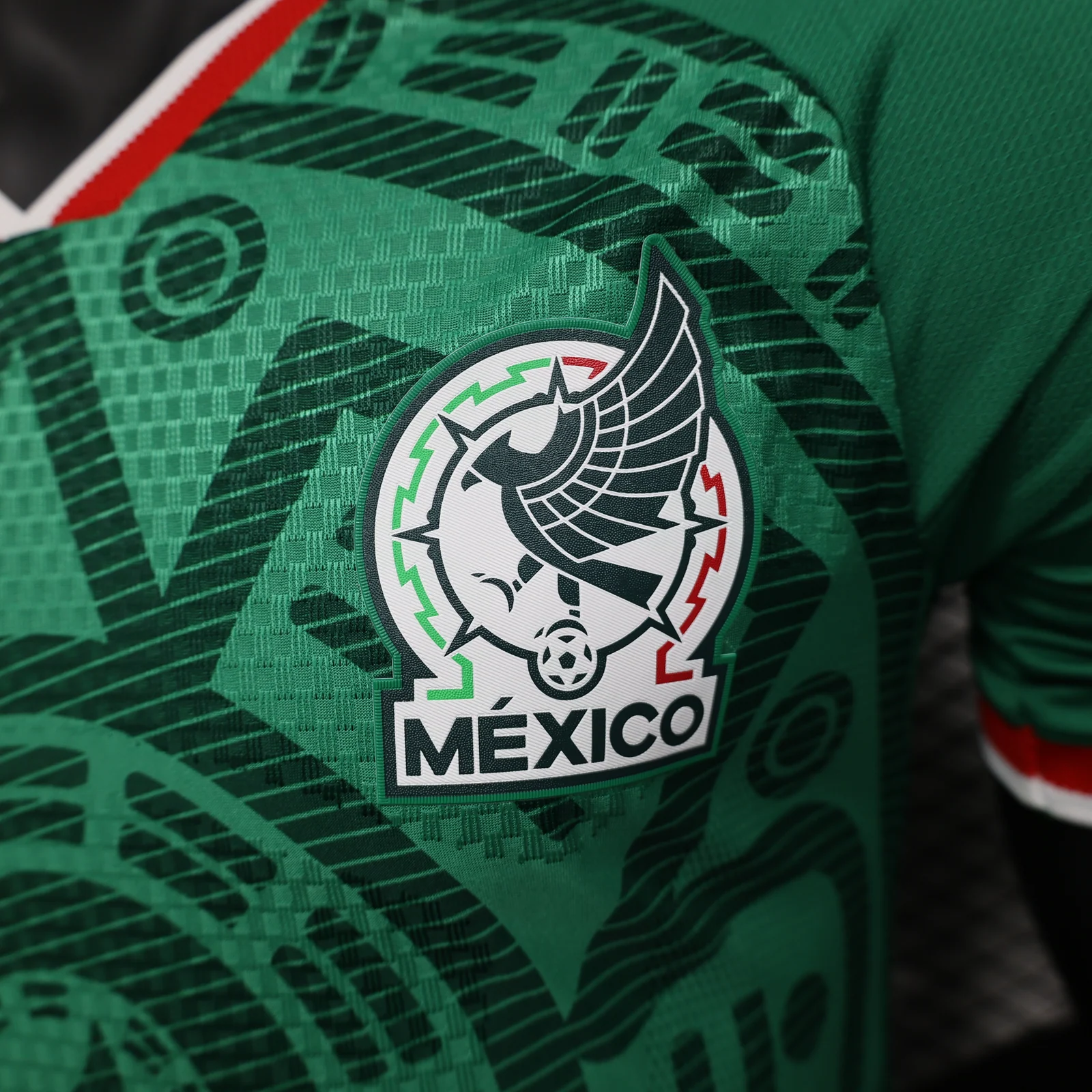 Mexico 2026 Home Football Jersey detail 1 view