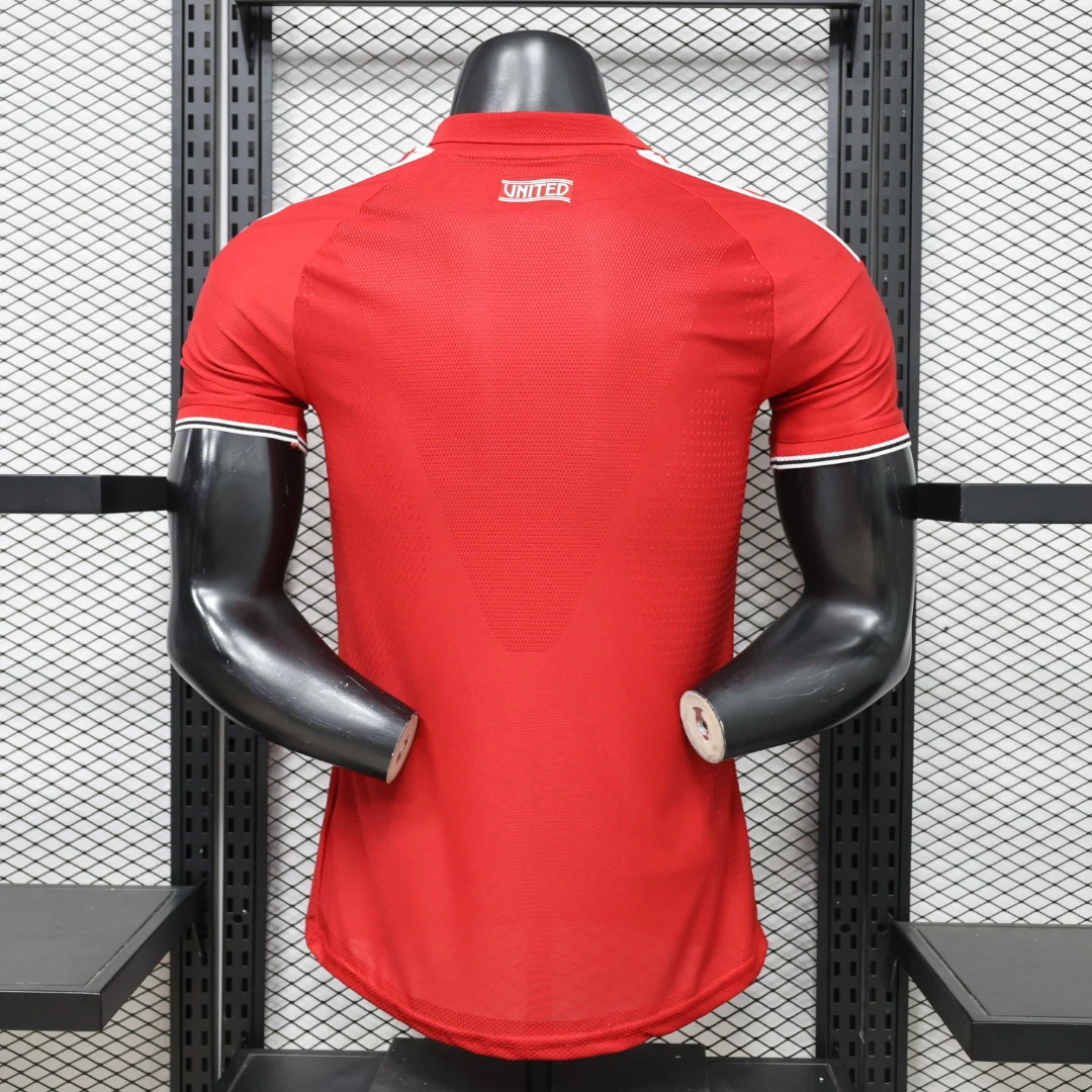 Manchester United 2026/27 Home Football Jersey back view
