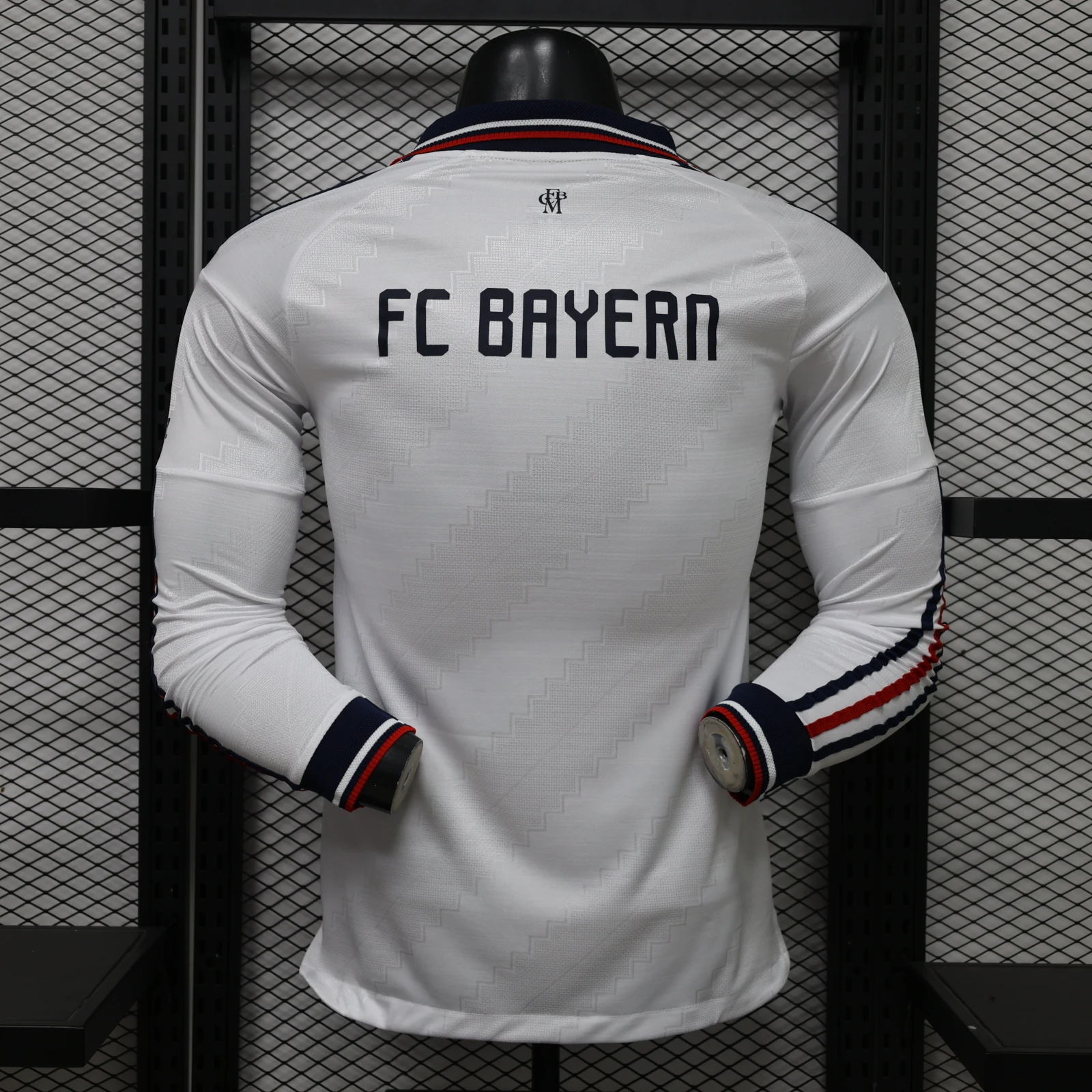 Bayern Munich 2026/27 Away Football Jersey – Long Sleeve back view