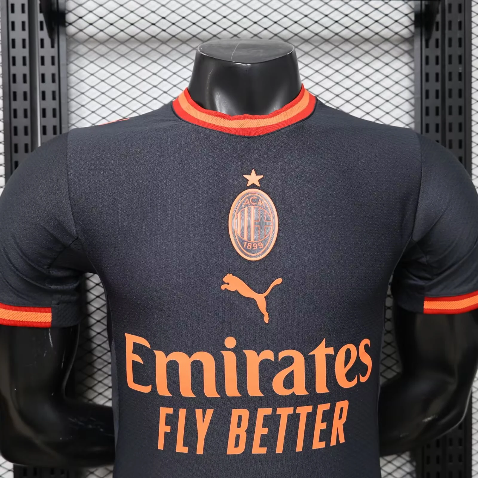 AC Milan 2026/27 Third Football Jersey detail 3 view
