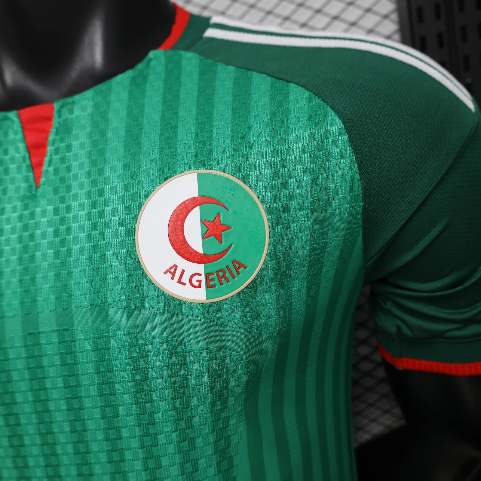 Algeria 2026 Away Football Jersey detail 2 view