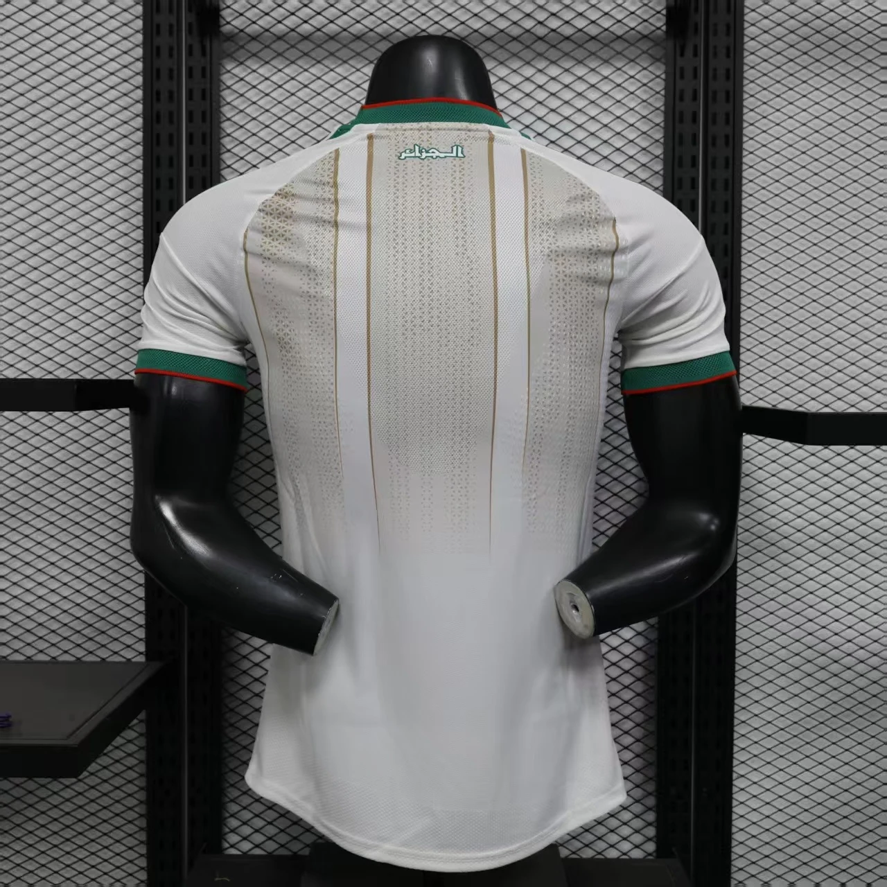 Algeria 2026 Home Football Jersey back view