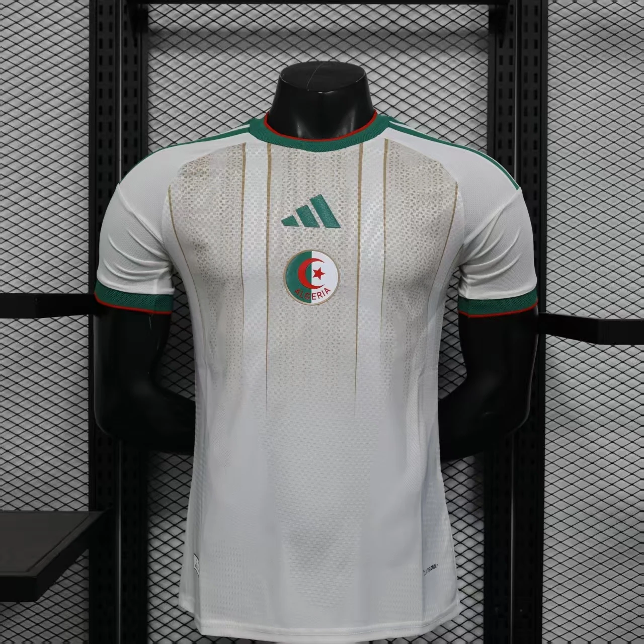 Algeria 2026 Home Football Jersey detail 1 view