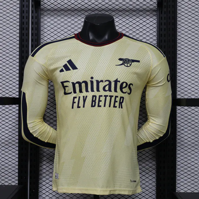 Arsenal 2026/27 Third Football Jersey – Long Sleeve front view