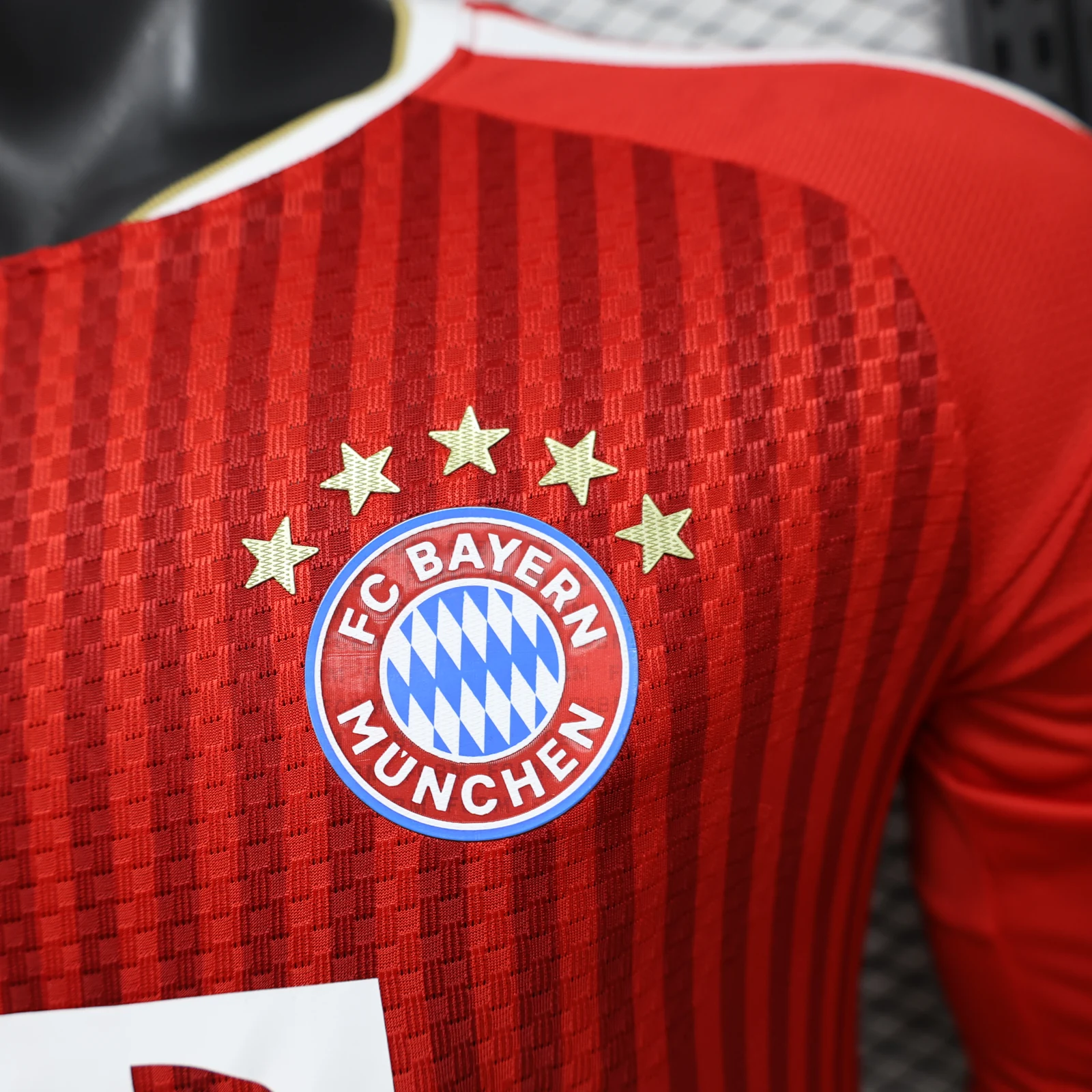 Bayern Munich 2026/27 Home Football Jersey – Long Sleeve detail 1 view