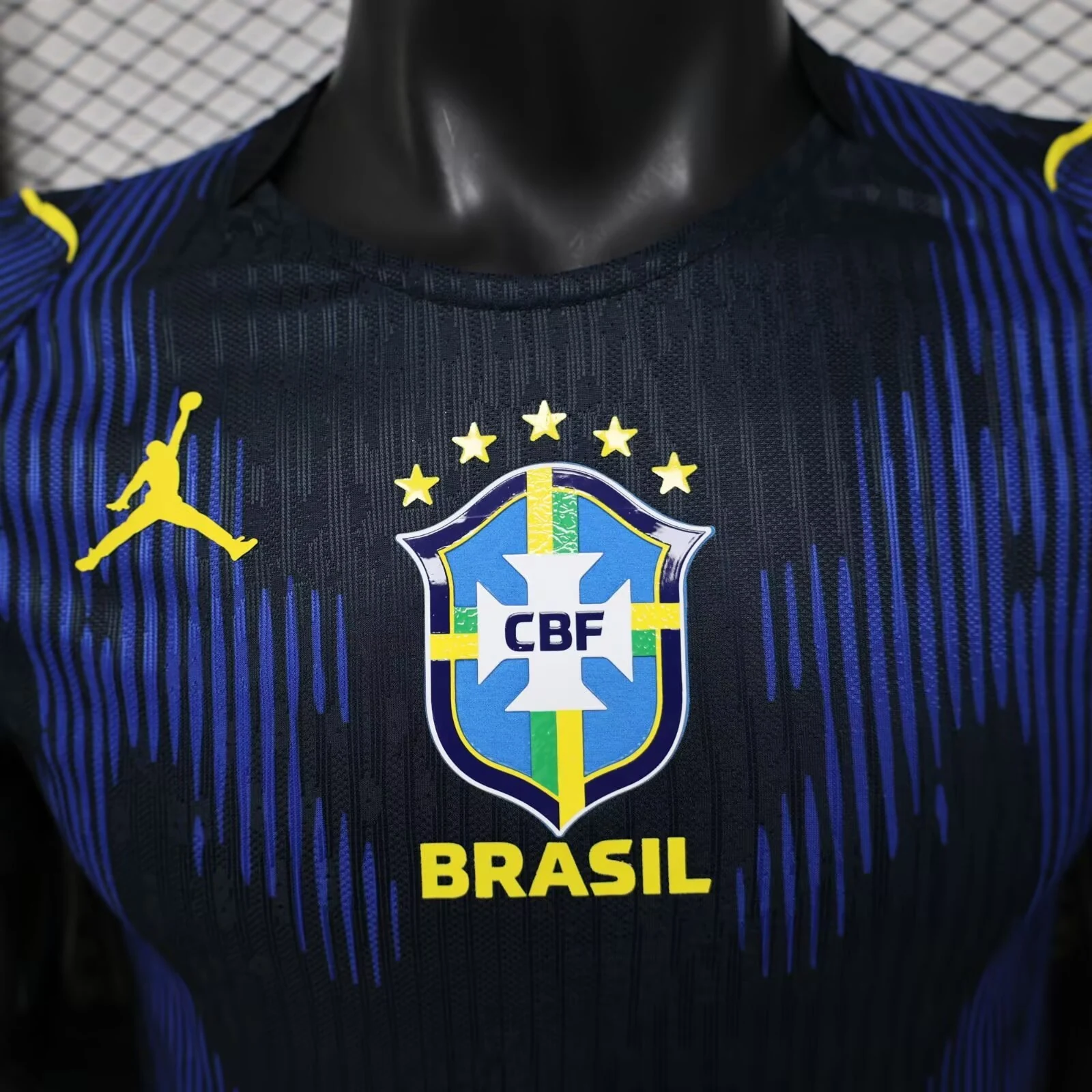 Brazil 2026 Away Football Jersey detail 2 view