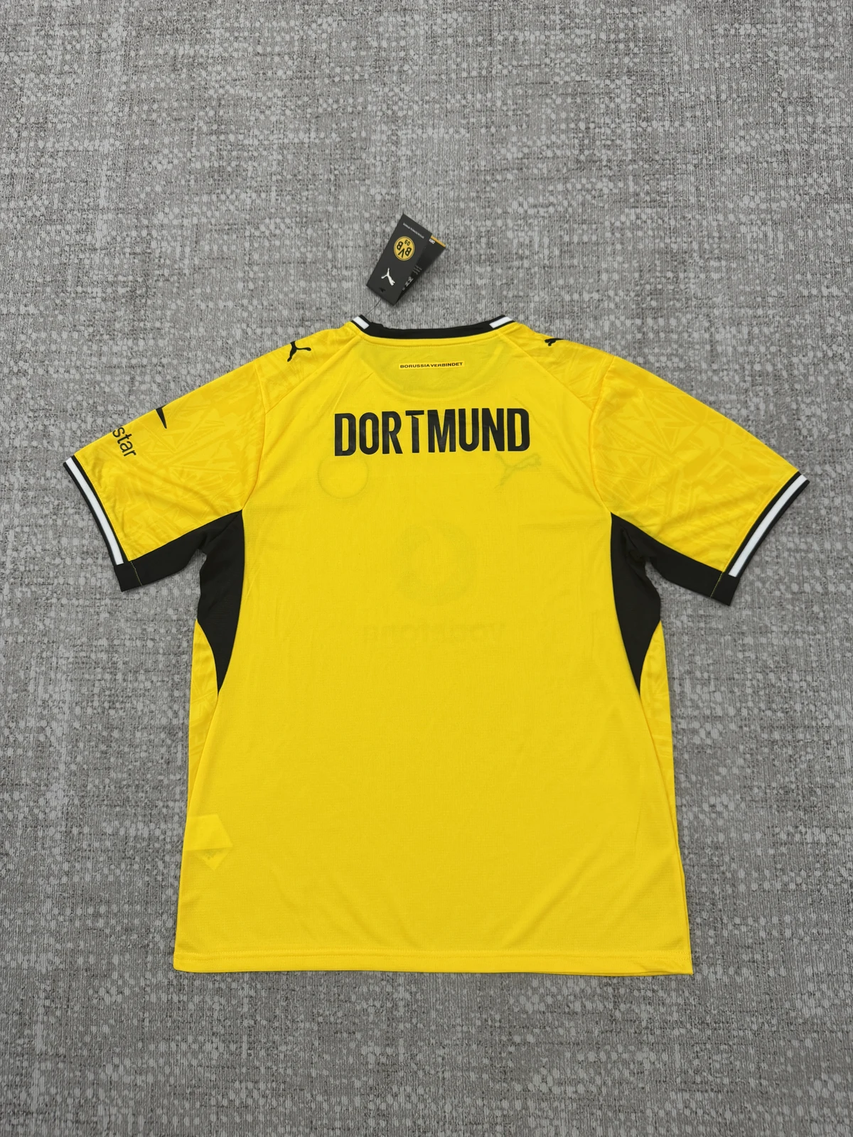 Borussia Dortmund 2026/27 Home Football Jersey – Women back view