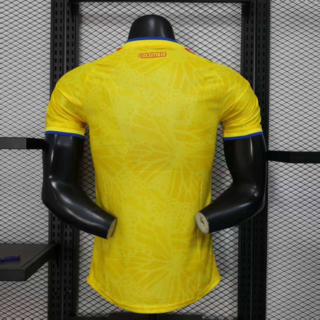 Colombia 2026 Home Football Jersey back view