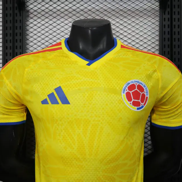 Colombia 2026 Home Football Jersey front view
