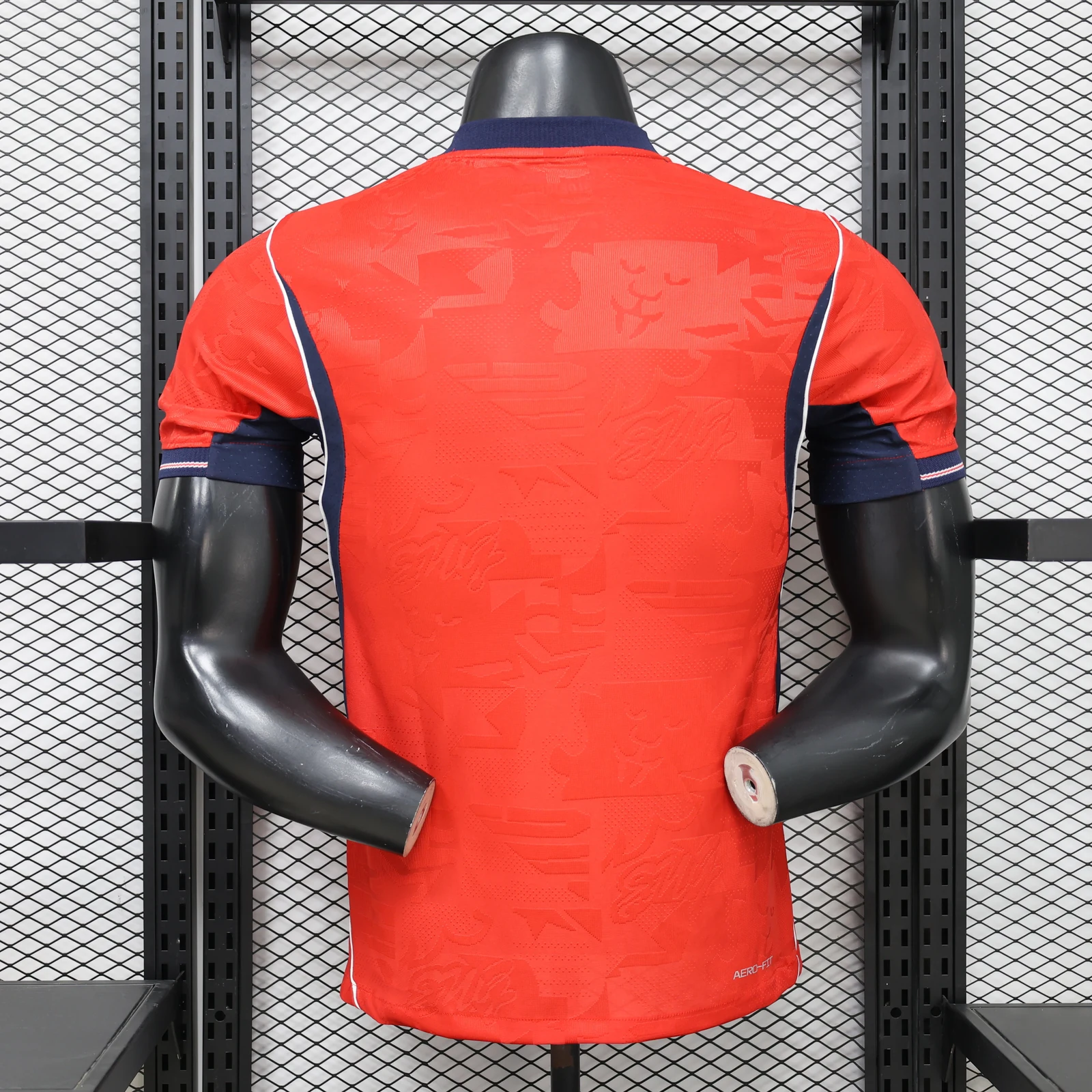 England 2026 Away Football Jersey back view