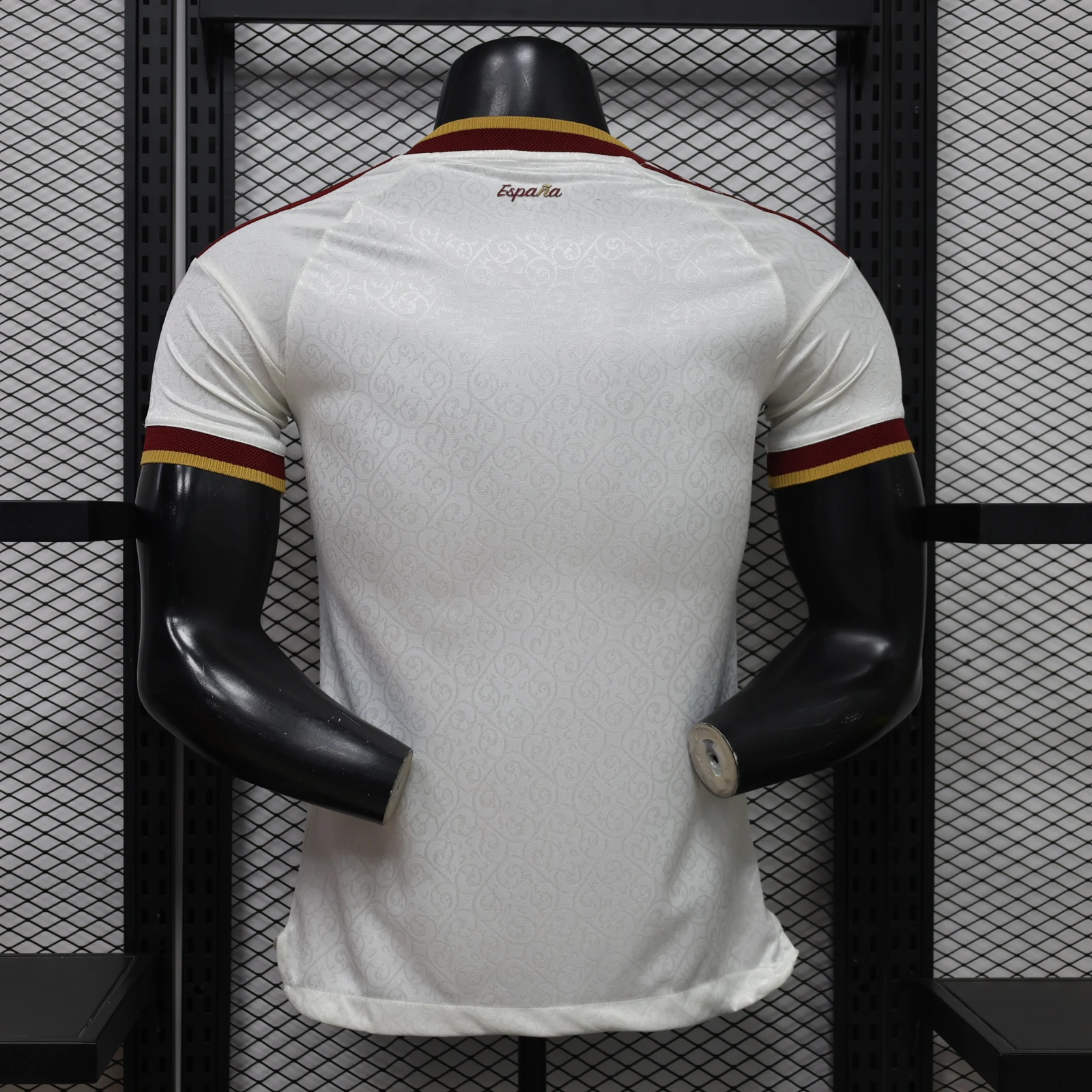 Spain 2026 Away Football Jersey back view