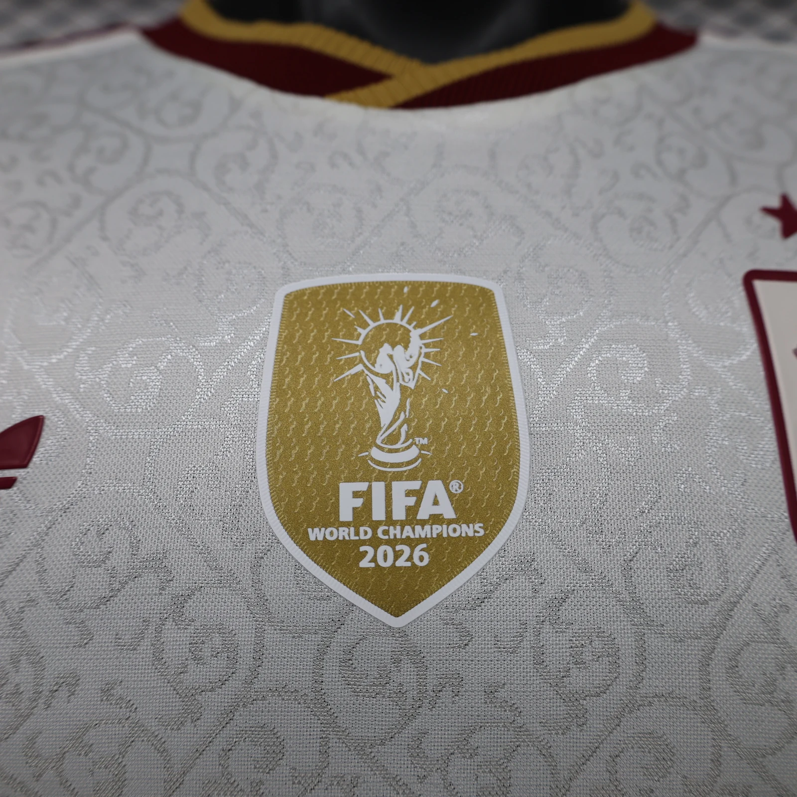 Spain 2026 Away Football Jersey detail 1 view