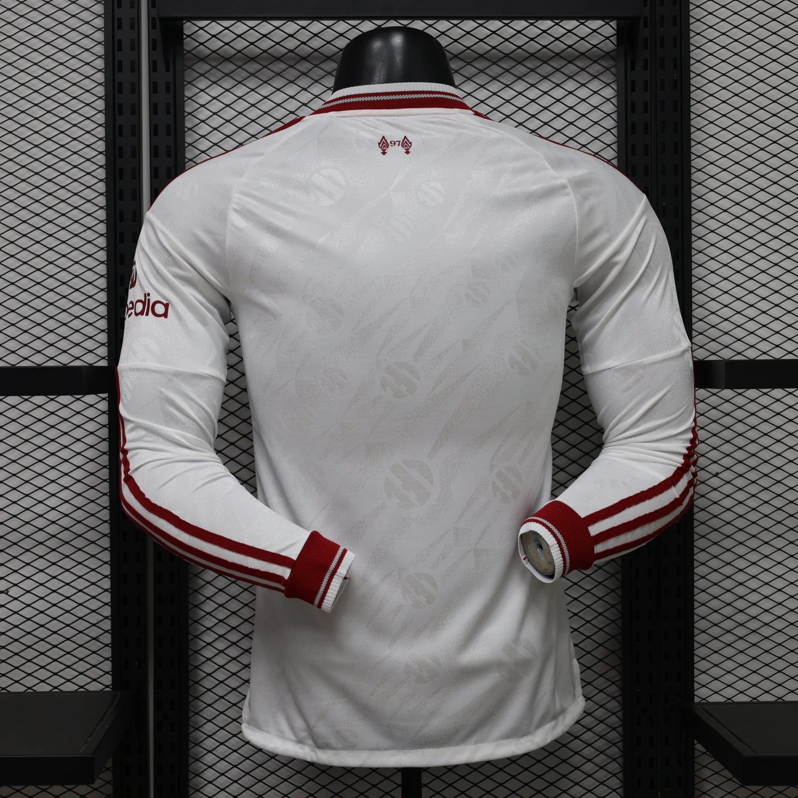 Liverpool 2026/27 Away Football Jersey – Long Sleeve back view