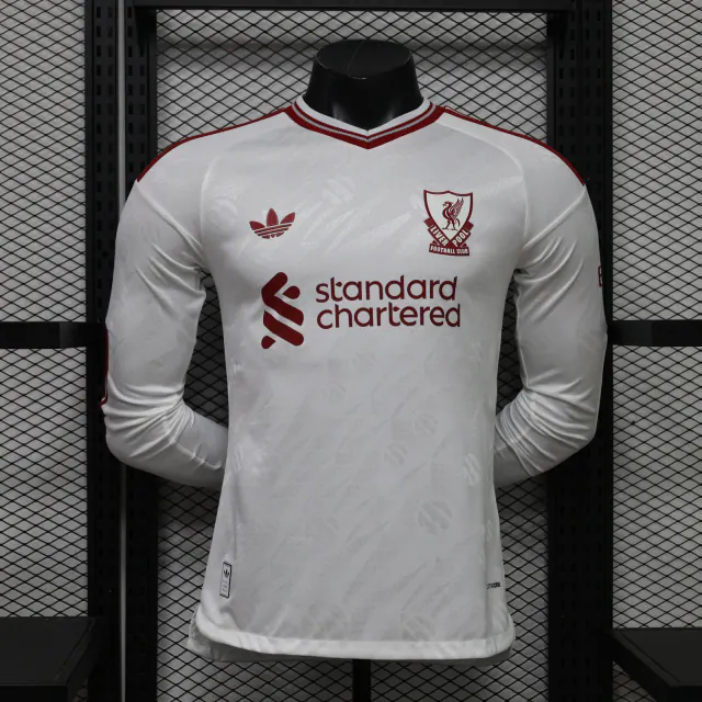 Liverpool 2026/27 Away Football Jersey – Long Sleeve front view