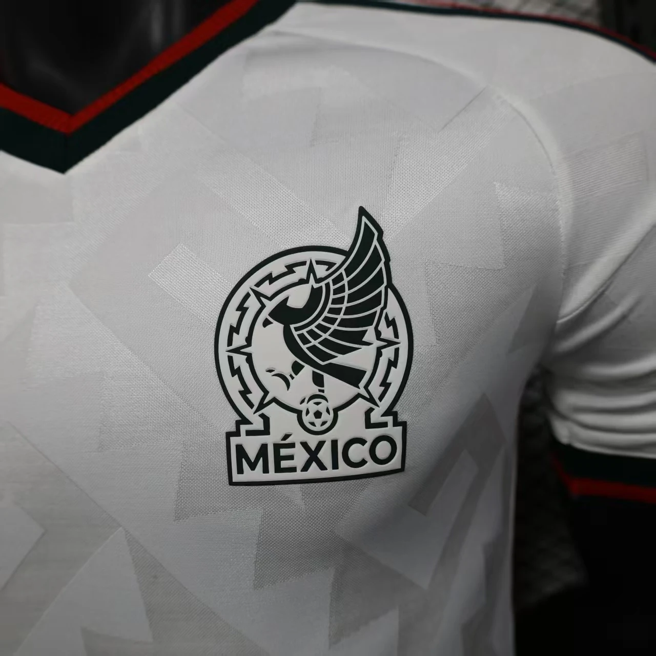 Mexico 2026 Away Football Jersey detail 3 view