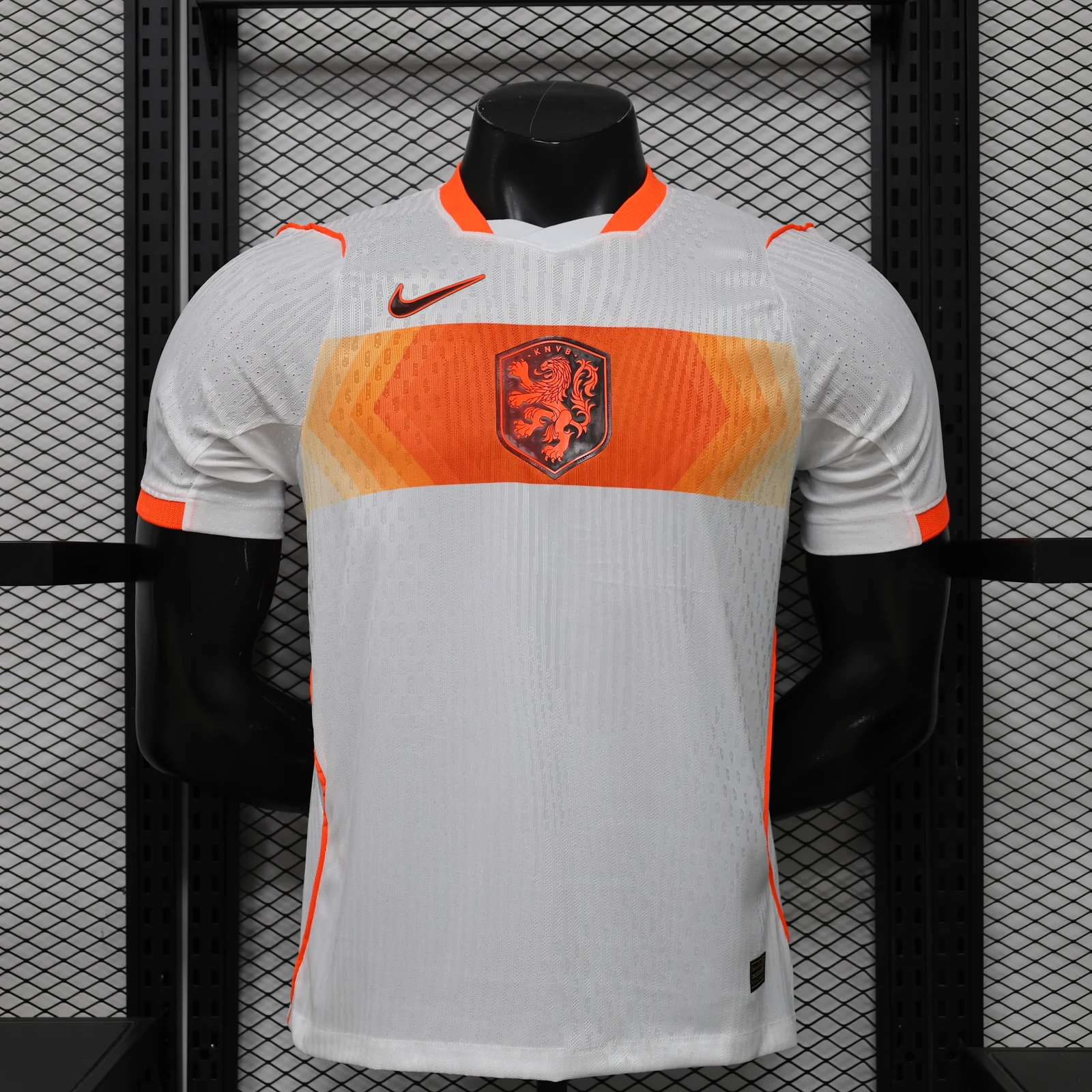 Netherlands 2026 Away Football Jersey detail 2 view