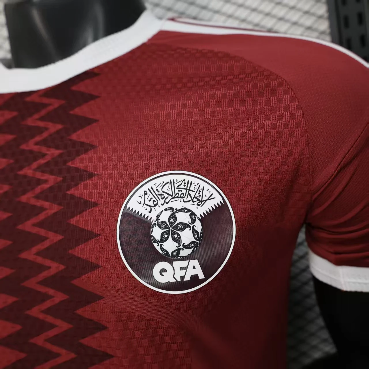 Qatar 2026 Home Football Jersey detail 1 view