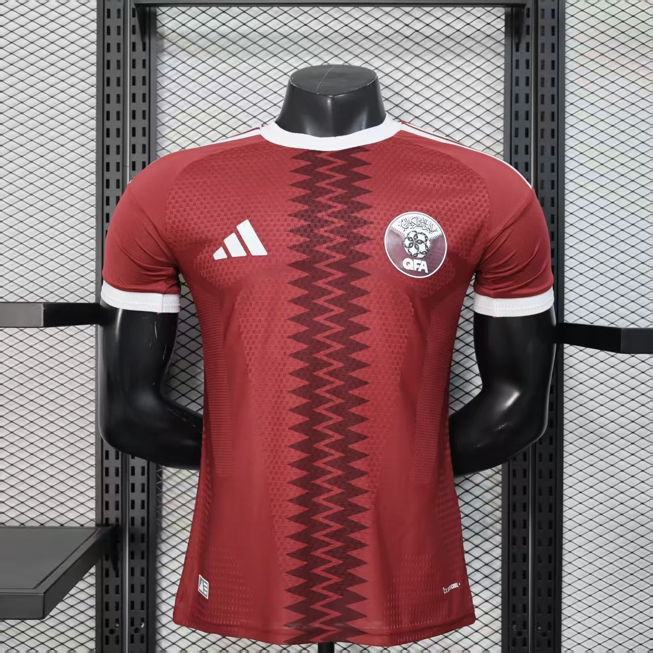 Qatar 2026 Home Football Jersey detail 2 view