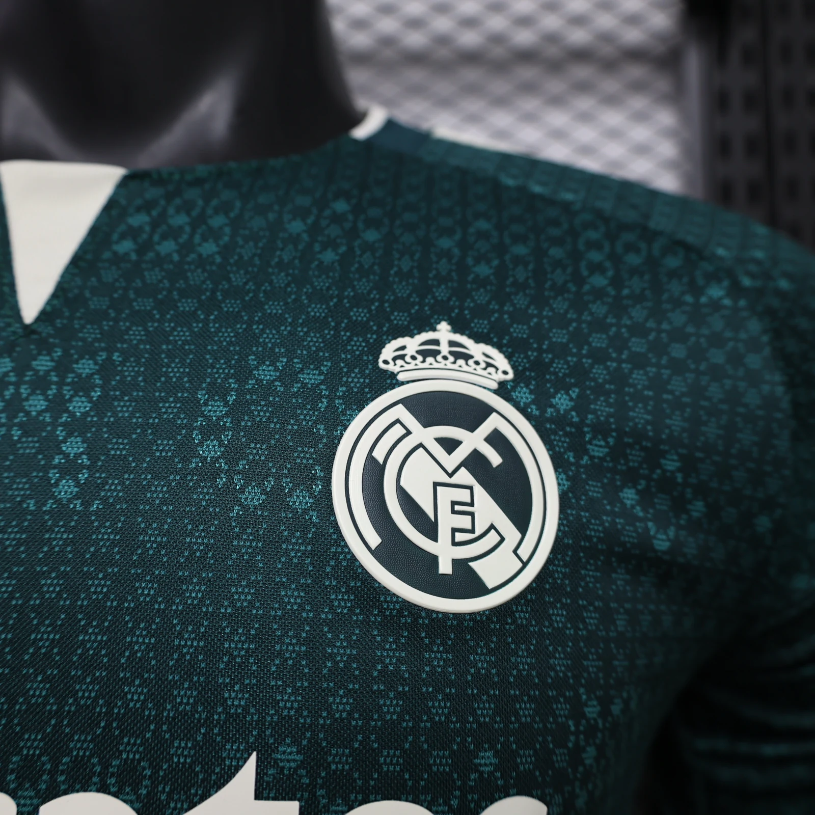 Real Madrid 2026/27 Away Football Jersey – Long Sleeve detail 1 view