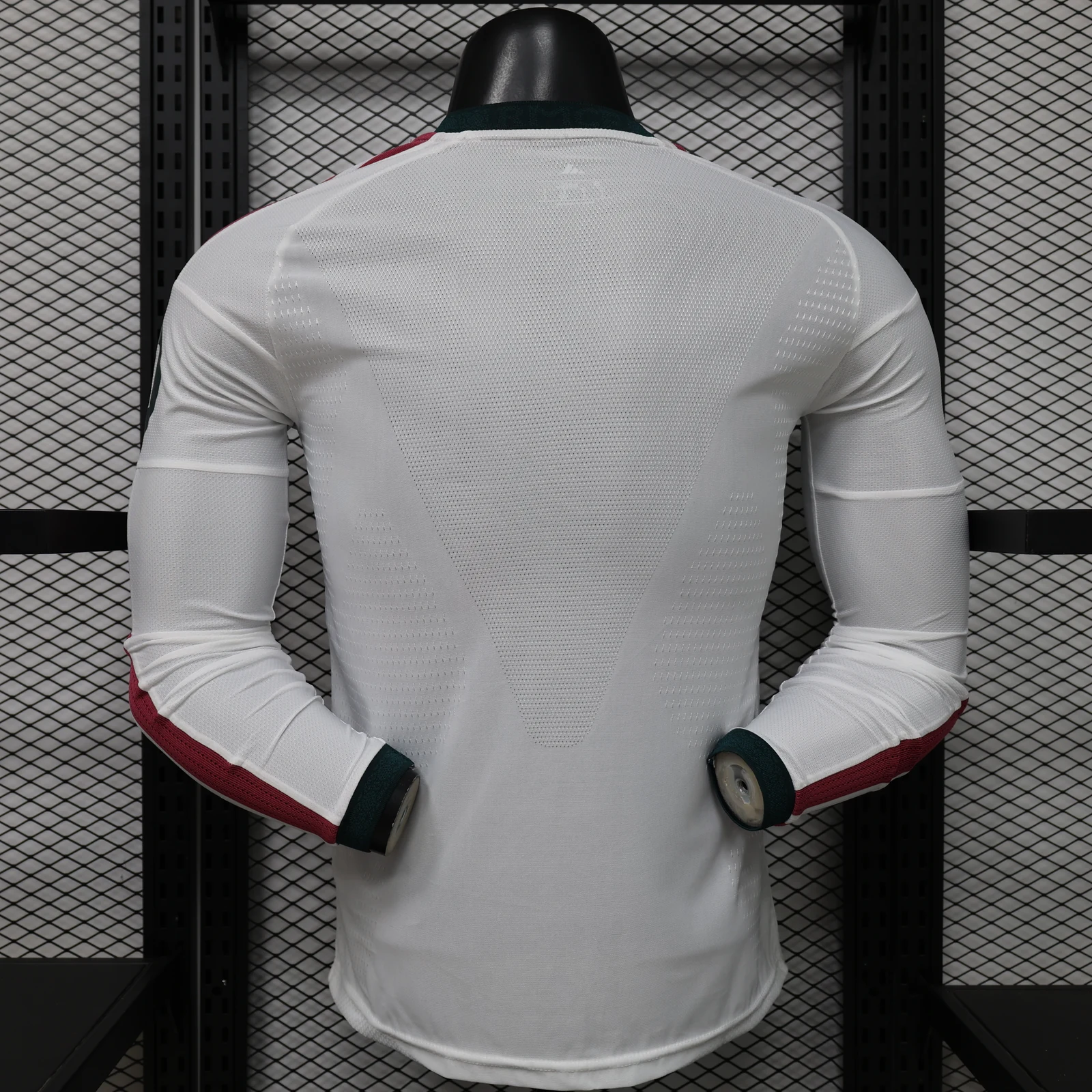 Real Madrid 2026/27 Home Football Jersey – Long Sleeve back view