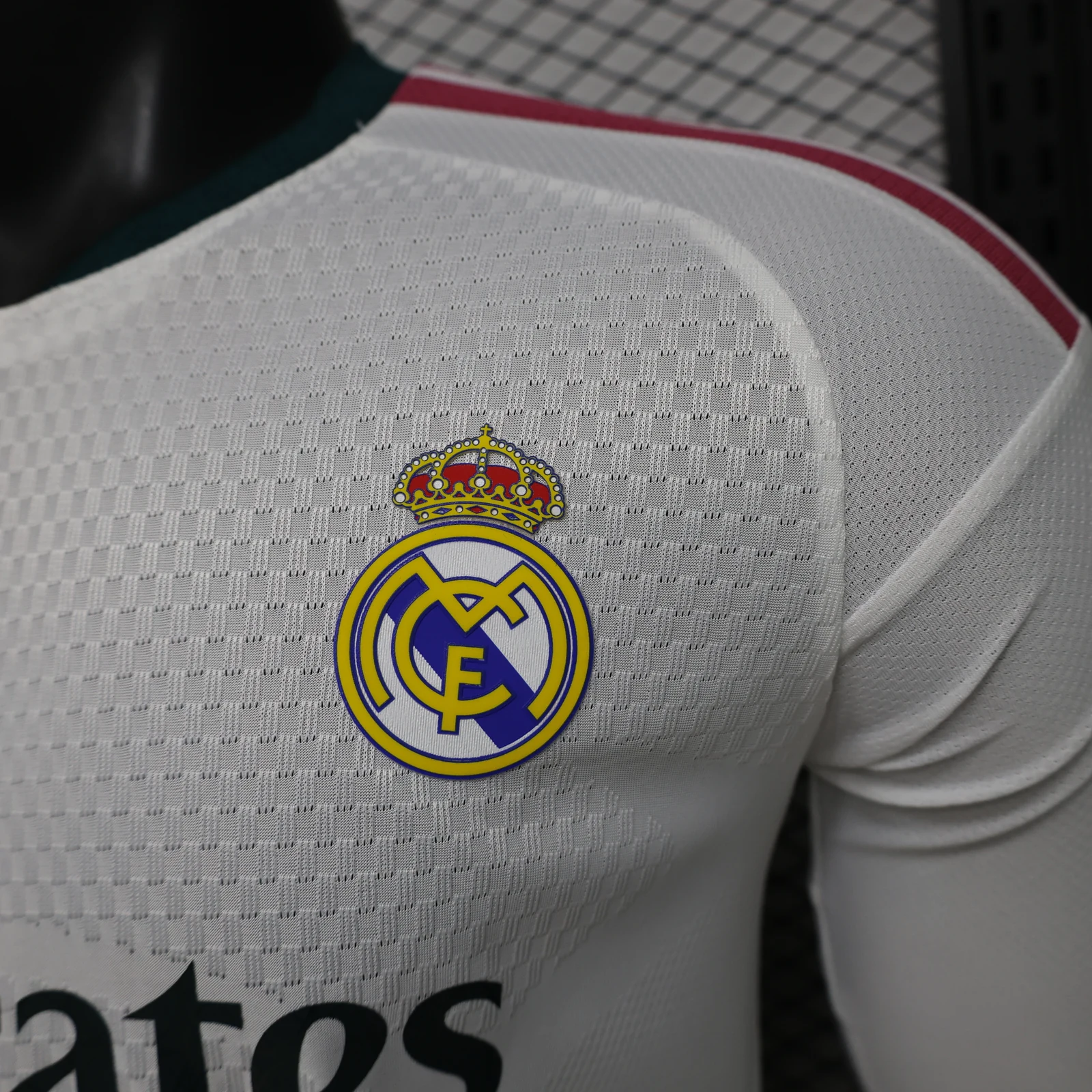 Real Madrid 2026/27 Home Football Jersey – Long Sleeve detail 1 view
