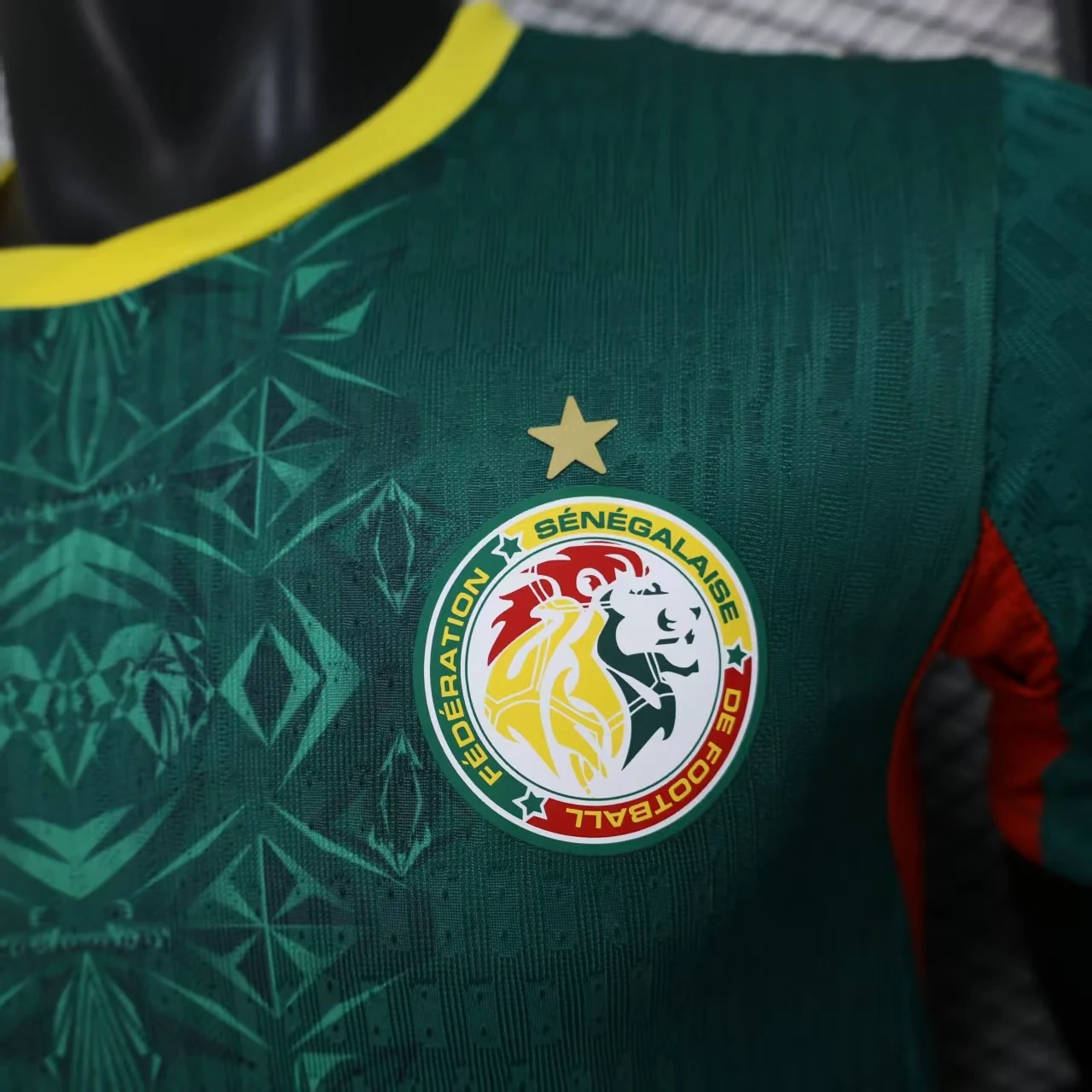 Senegal 2026 Away Football Jersey detail 1 view