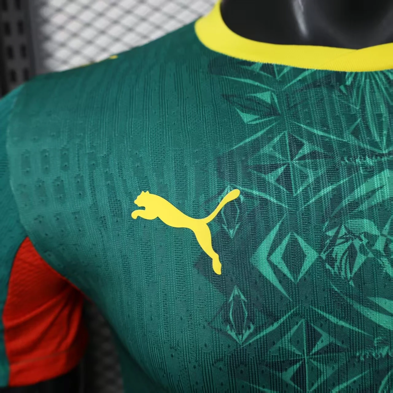 Senegal 2026 Away Football Jersey detail 2 view