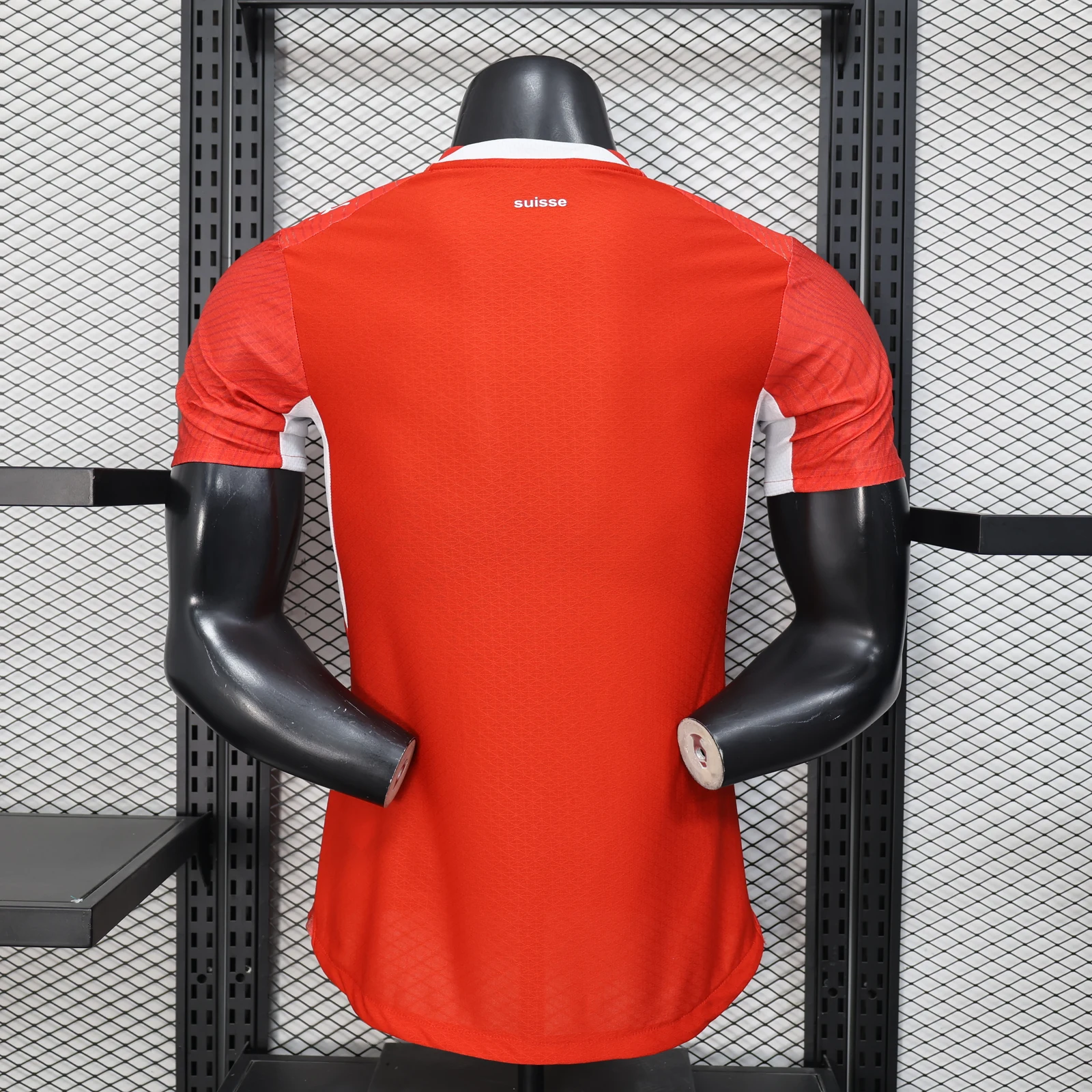 Switzerland 2026 Home Football Jersey back view