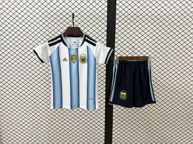 Argentina 2026 Home Football Kit – Kids front view