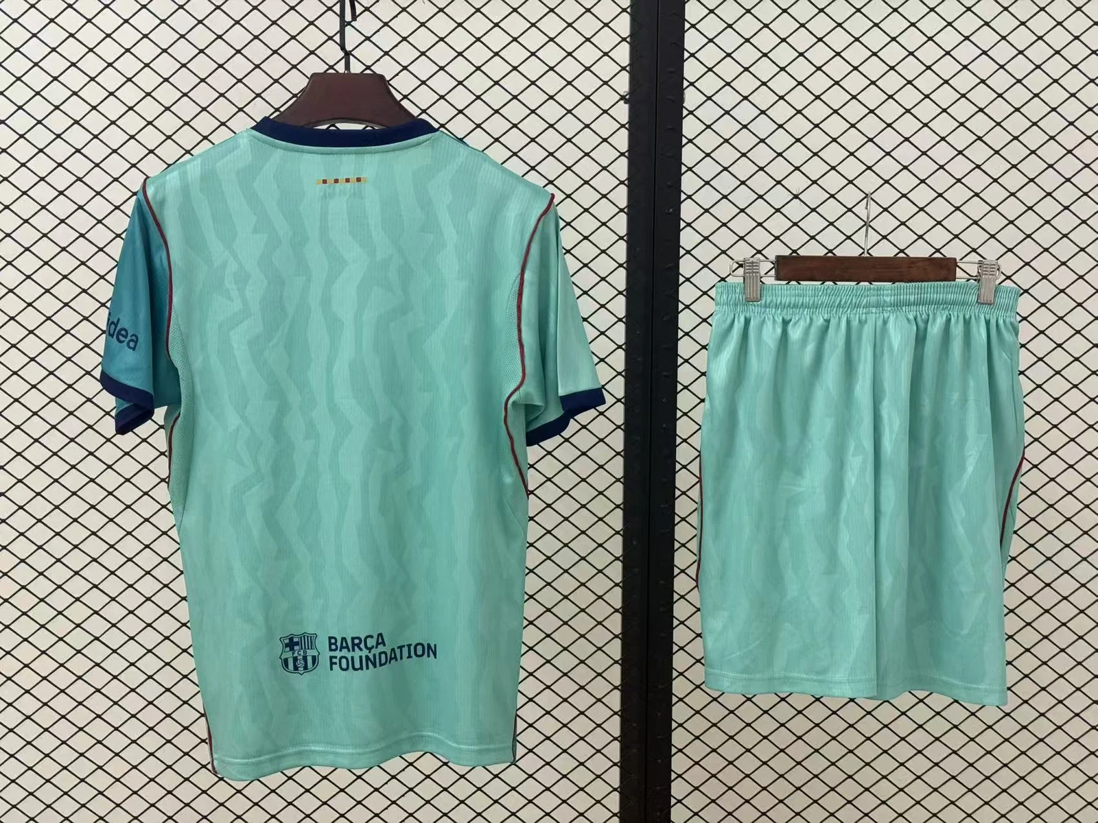 Barcelona 2026/27 Third Football Kit – Kids back view