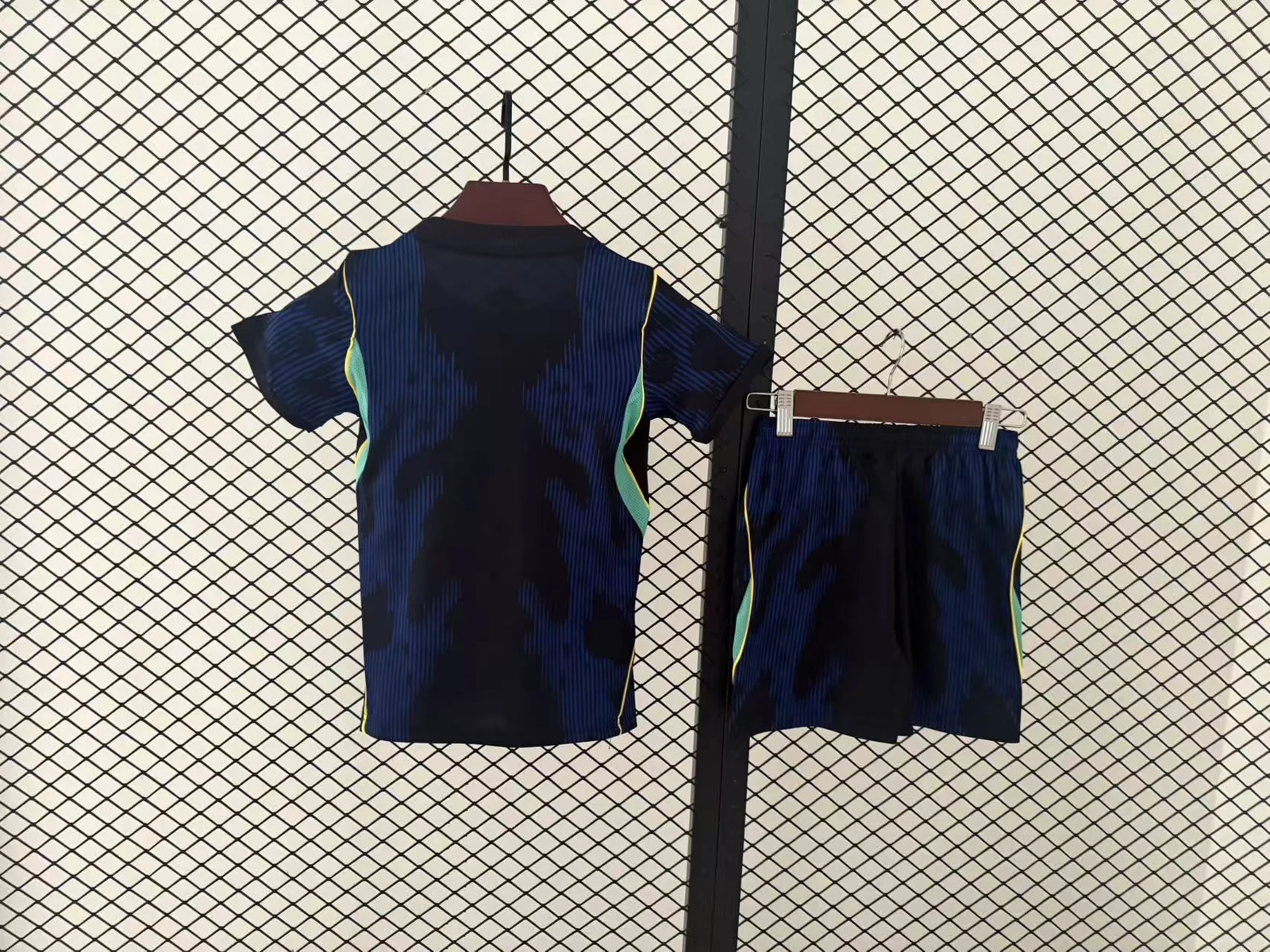Brazil 2026 Away Football Kit – Kids back view
