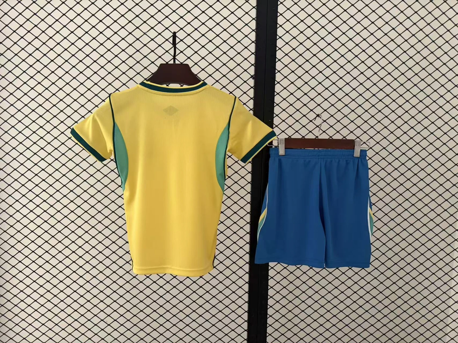Brazil 2026 Home Football Kit – Kids back view