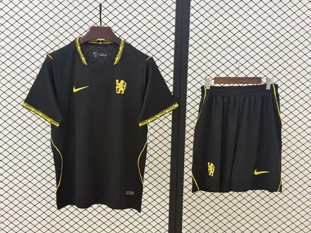 Chelsea 2026/27 Away Football Kit – Kids front view