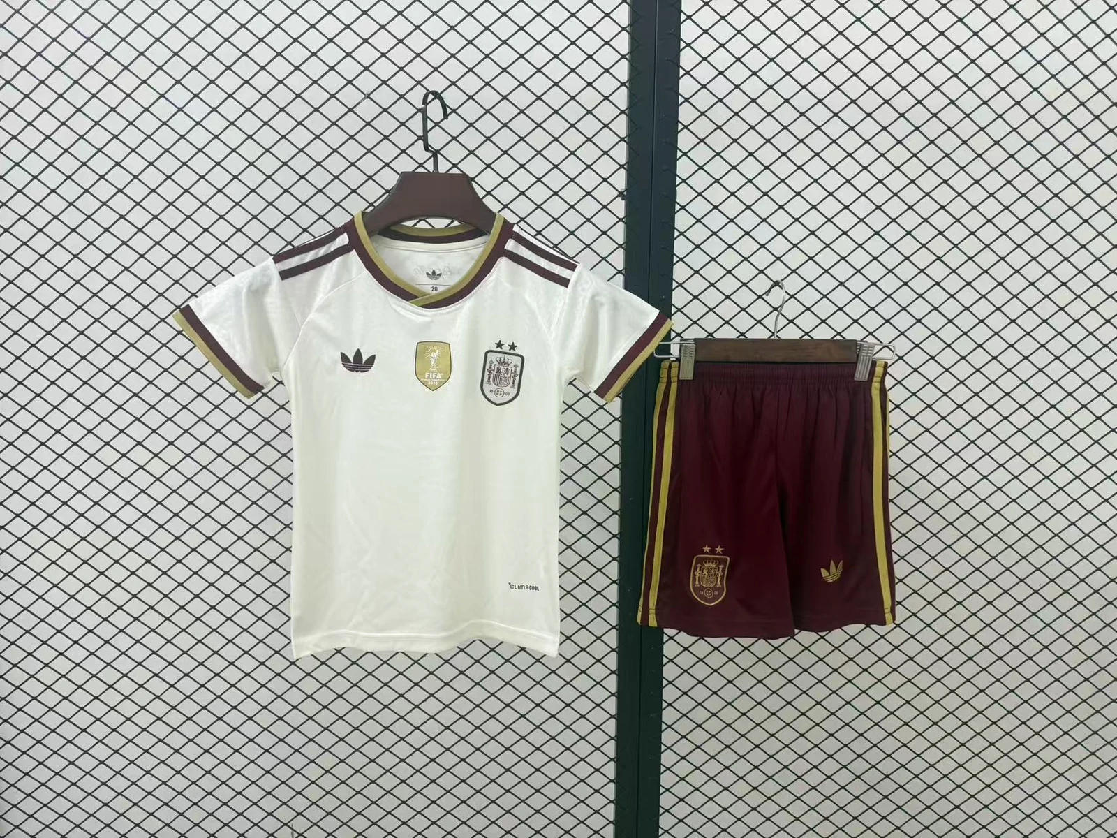 Spain 2026 Away Football Kit – Kids front view