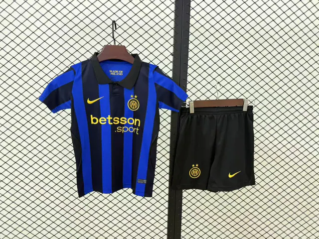 Inter Milan 2026/27 Home Football Kit – Kids front view