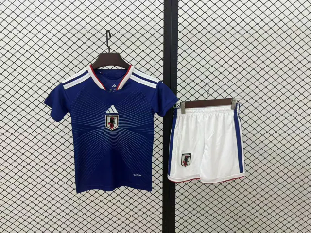 Japan 2026 Home Football Kit – Kids front view