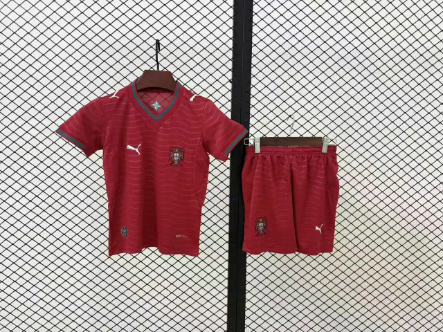 Portugal 2026 Home Football Kit – Kids front view