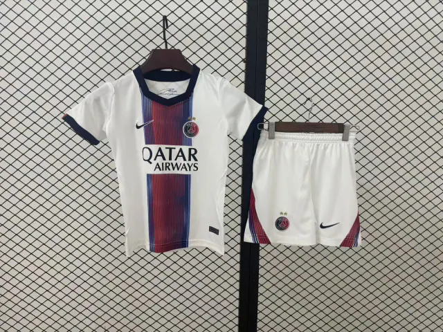 Paris Saint-Germain 2026/27 Away Football Kit – Kids front view