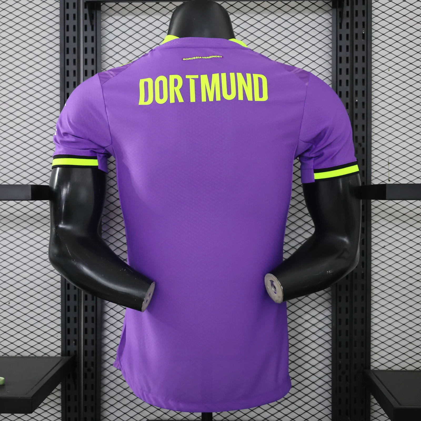 Borussia Dortmund 2026/27 Third Football Jersey back view