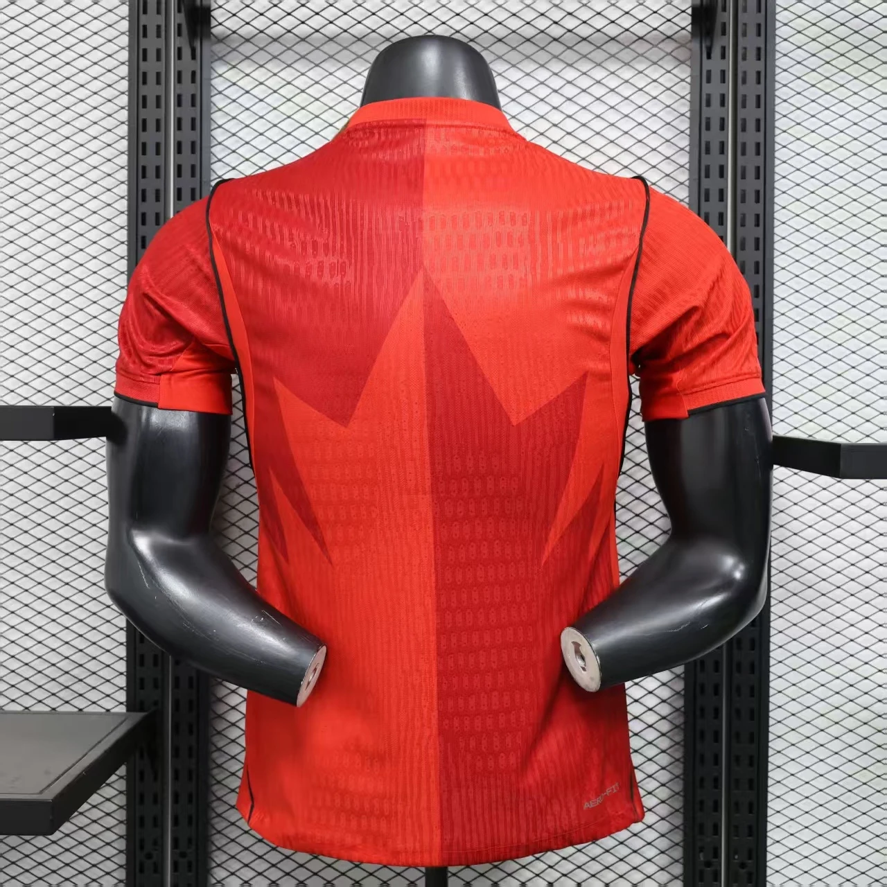 Canada 2026 Home Football Jersey back view