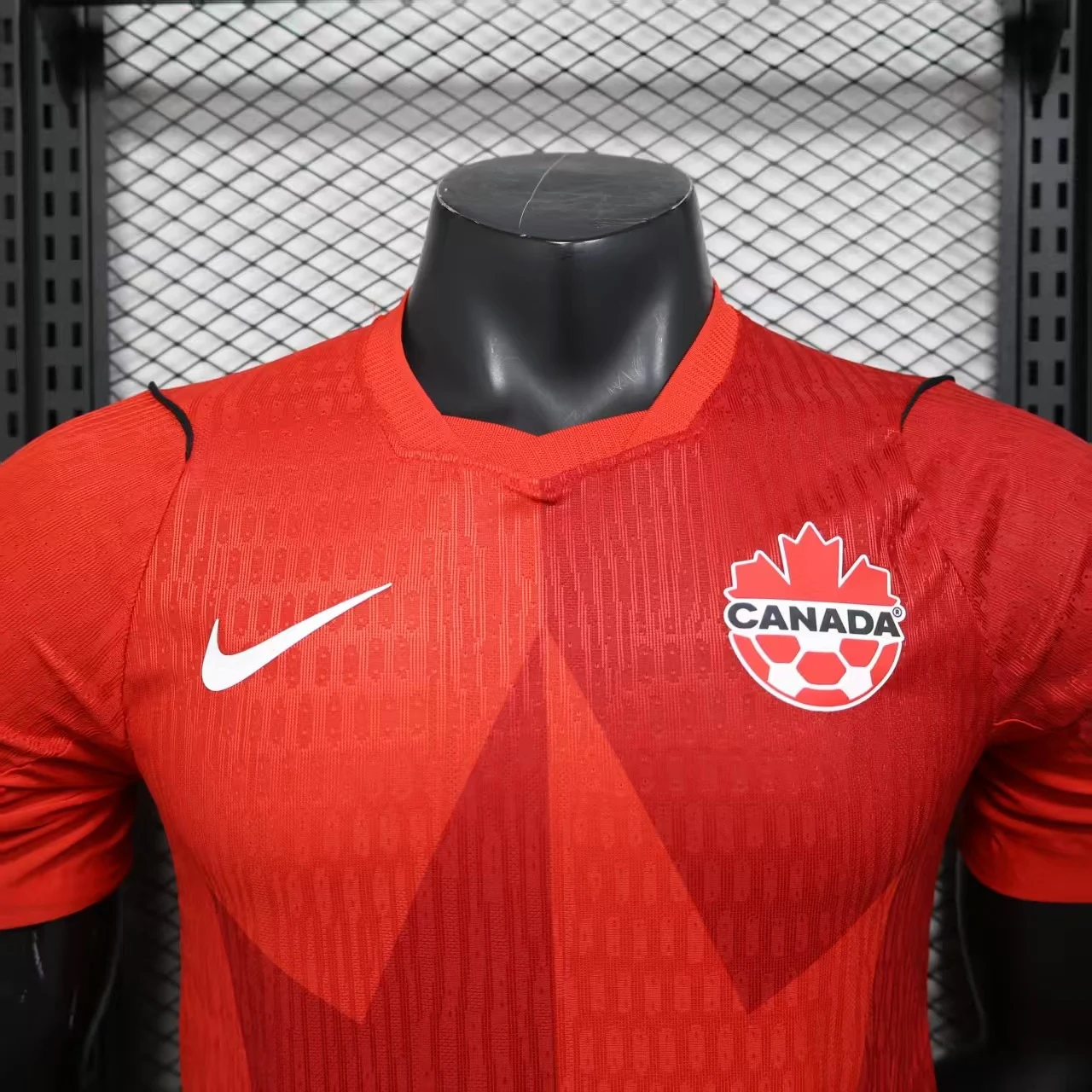 Canada 2026 Home Football Jersey detail 1 view